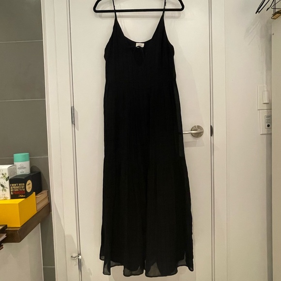 Wilfred Black Maxi Dress - Picture 1 of 9